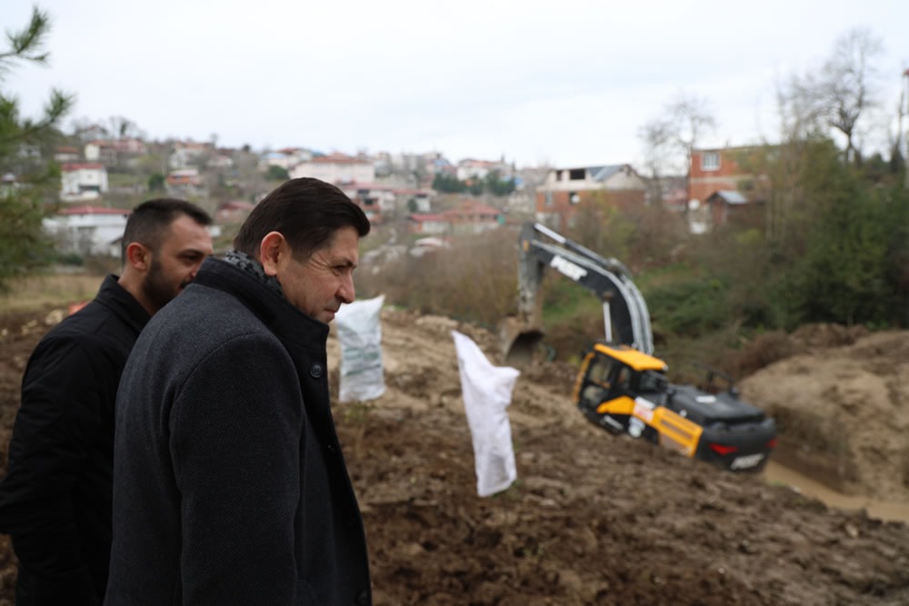 Karanlık Dere'de çalışmaların yüzde 75'i tamamlandı.